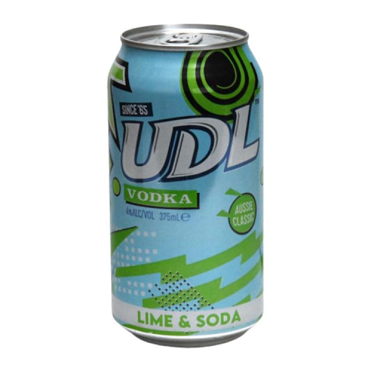 UDL Vodka Premix Lime & Soda 4.0 vol. 375 ml